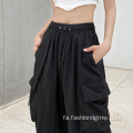 جیب شلوار حمل و نقل جیب لباس خیابان لباس خیابان Harajuku Style Womens Y2K